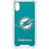 NFL Miami Dolphins Distressed- Aqua iPhone XS Clear Case