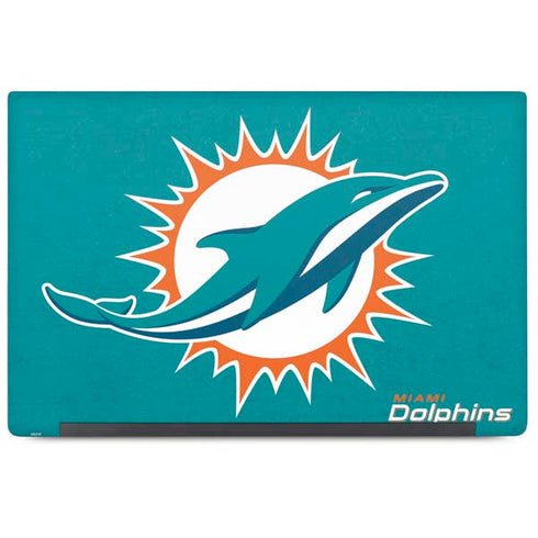 NFL Miami Dolphins Distressed- Aqua Dell Latitude Skin