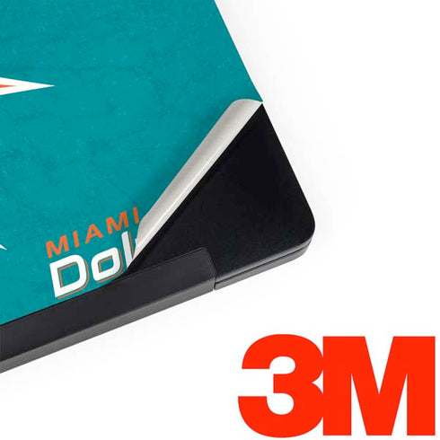 NFL Miami Dolphins Distressed- Aqua Dell Latitude Skin