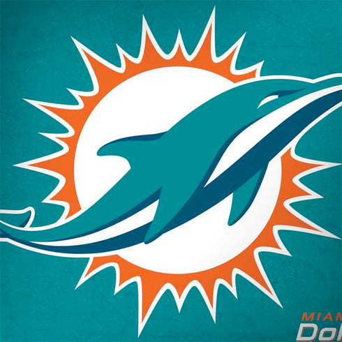 NFL Miami Dolphins Distressed- Aqua Dell Latitude Skin