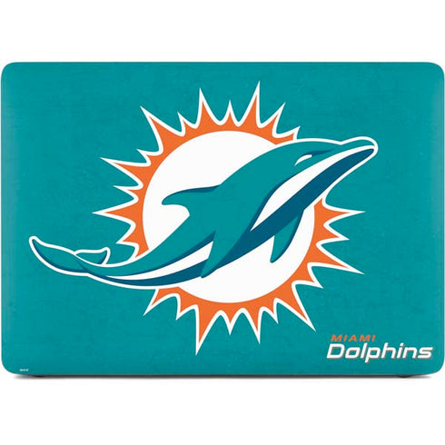 NFL Miami Dolphins Distressed- Aqua Apple MacBook Air Skin
