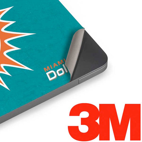 NFL Miami Dolphins Distressed- Aqua Apple MacBook Air Skin
