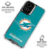 NFL Miami Dolphins Distressed- Aqua Moto G Power 5G (2024) Clear Case