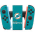NFL Miami Dolphins Distressed- Aqua Nintendo Switch 2 (2025) Joy-Con Controller Skin