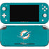 NFL Miami Dolphins Distressed- Aqua Nintendo Skins