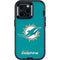 NFL Miami Dolphins Distressed- Aqua Otterbox Defender iPhone Skin