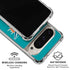 NFL Miami Dolphins Distressed- Aqua Pixel 9/9 Pro Clear Case