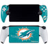 NFL Miami Dolphins Distressed- Aqua PlayStation Portal Remote Player Skin