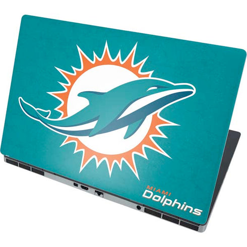NFL Miami Dolphins Distressed- Aqua Dell Precision Skin