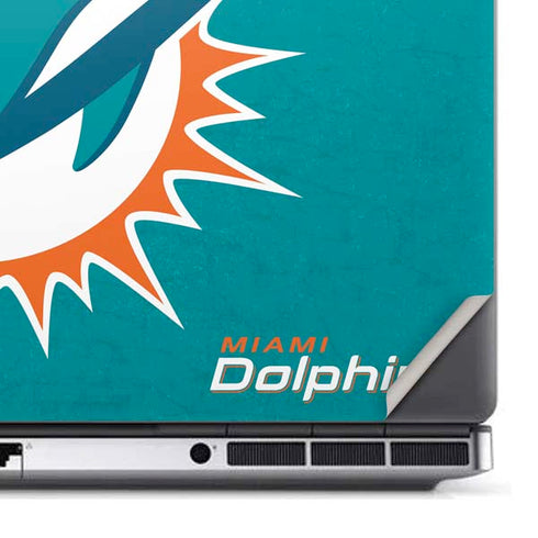 NFL Miami Dolphins Distressed- Aqua Dell Precision Skin