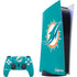 NFL Miami Dolphins Distressed- Aqua PlayStation PS5 Skins
