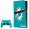NFL Miami Dolphins Distressed- Aqua PS5 Pro Bundle Skin