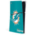 NFL Miami Dolphins Distressed- Aqua PS5 Slim Digital Edition Console Skin