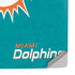 NFL Miami Dolphins Distressed- Aqua PS5 Slim Digital Edition Console Skin