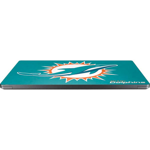 NFL Miami Dolphins Distressed- Aqua Surface Laptop 7 13.8in Skin