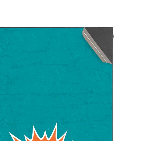 NFL Miami Dolphins Distressed- Aqua XBox Series X Digital Edition Console Skin