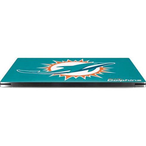 NFL Miami Dolphins Distressed- Aqua Dell XPS Skin
