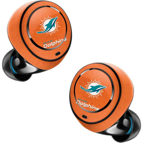 NFL Miami Dolphins Distressed- Orange Amazon Echo Buds Skin