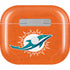 NFL Miami Dolphins Distressed- Orange Apple AirPods (3rd Gen 2021) Skin