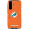 NFL Miami Dolphins Distressed- Orange Galaxy A36 5G Clear Case