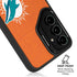NFL Miami Dolphins Distressed- Orange Galaxy S24 FE Kickstand Case