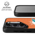NFL Miami Dolphins Distressed- Orange Galaxy S25 Kickstand Case