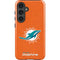NFL Miami Dolphins Distressed- Orange Galaxy S25 Plus Impact Case