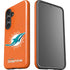 NFL Miami Dolphins Distressed- Orange Galaxy S25 Plus Impact Case