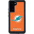 NFL Miami Dolphins Distressed- Orange Galaxy S24 Plus Waterproof Case
