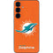 NFL Miami Dolphins Distressed- Orange Galaxy S25 Skin