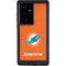 NFL Miami Dolphins Distressed- Orange Galaxy S24 Ultra Waterproof Case