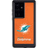 NFL Miami Dolphins Distressed- Orange Galaxy S24 Ultra Waterproof Case