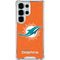 NFL Miami Dolphins Distressed- Orange Galaxy S25 Ultra Clear Case