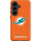 NFL Miami Dolphins Distressed- Orange Galaxy S26 Plus Impact Case