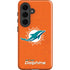 NFL Miami Dolphins Distressed- Orange Galaxy S26 Plus Impact Case