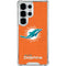NFL Miami Dolphins Distressed- Orange Galaxy S26 Ultra Clear Case