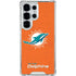 NFL Miami Dolphins Distressed- Orange Galaxy S26 Ultra Clear Case