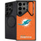NFL Miami Dolphins Distressed- Orange Galaxy S26 Ultra Kickstand Case