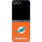 NFL Miami Dolphins Distressed- Orange Galaxy Z Flip6 Skin