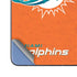 NFL Miami Dolphins Distressed- Orange Galaxy Z Fold5 5G Skin