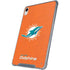 NFL Miami Dolphins Distressed- Orange iPad 11th Gen (2025) Clear Case