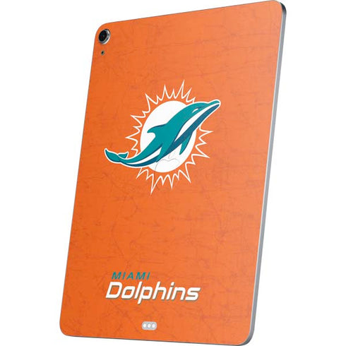 NFL Miami Dolphins Distressed- Orange Apple iPad Air Skin