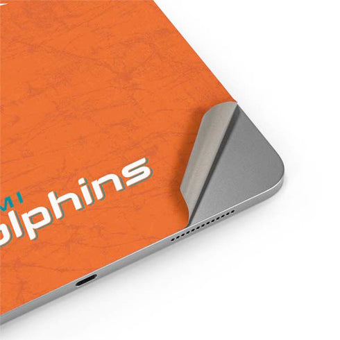 NFL Miami Dolphins Distressed- Orange Apple iPad Air Skin