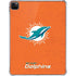 NFL Miami Dolphins Distressed- Orange iPad Pro 11in (2024) Clear Case