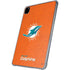 NFL Miami Dolphins Distressed- Orange iPad Pro 11in (2024) Clear Case