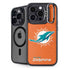NFL Miami Dolphins Distressed- Orange iPhone 14 Pro Kickstand Case