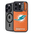 NFL Miami Dolphins Distressed- Orange iPhone 15 Pro Max Kickstand Case