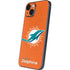 NFL Miami Dolphins Distressed- Orange iPhone 15 Skin
