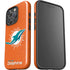 NFL Miami Dolphins Distressed- Orange iPhone 16 Pro Impact Case