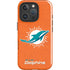 NFL Miami Dolphins Distressed- Orange iPhone 16 Pro Max Impact Case